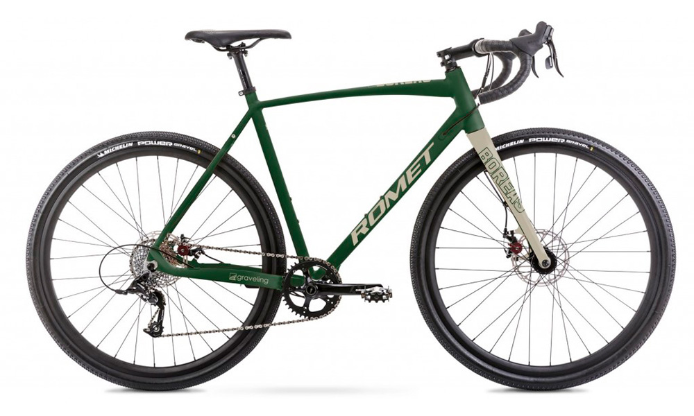 Фотографія Велосипед 28" ROMET Boreas 1 (2021) 2021 Зелений